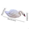 Decoy Outdoor Figurine Deterrent Swimming Sculpture Garden Statue Goose Floating Decoration for