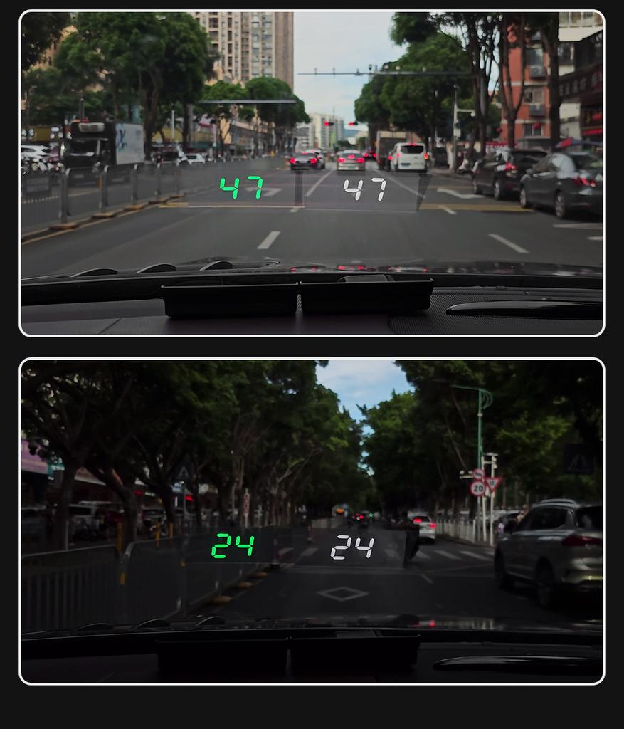 Car HUD Head Up Display GPS Digital Windshield Projector Speed Meter Speedometer
