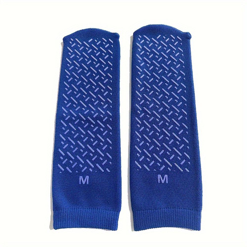 Extra-wide, Loose-Fit, Non-Slip Mid-Calf Socks1 Pair M