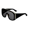 Original Design Nylon Metal Resin Irregular Shape Sunglasses Unisex Sunglasses Black DGRHM2UXR_10A0
