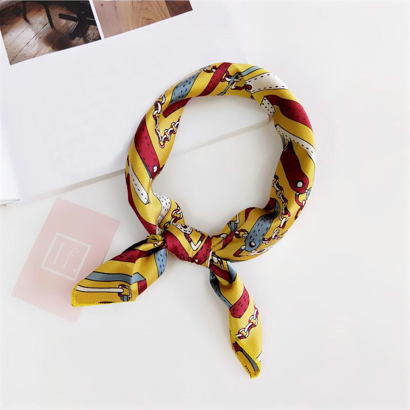New Sale 50cm Fashion Elegant Silk Satin Womens Small Square Head Neck Scarf 225 New Sale 50cm Fashion Elegant Silk Satin Womens Small Square Head Neck Scarf 225