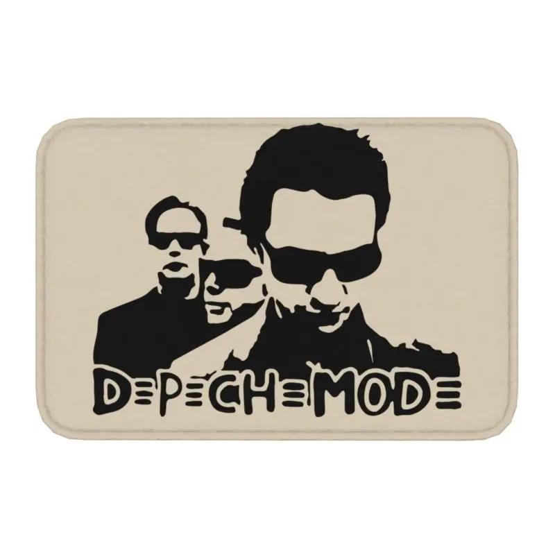 Electronic Rock Depeche Cool Mode Front Floor Door Entrance Mat Outdoor Kitchen Bathroom Doormat Garage Carpet Rug