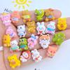 20Pcs New Cute Resin Mini Bear, Rabbit, Dinosaur, Frog Series Flat Back Manicure Parts Embellishments For Hair Bows Accessories