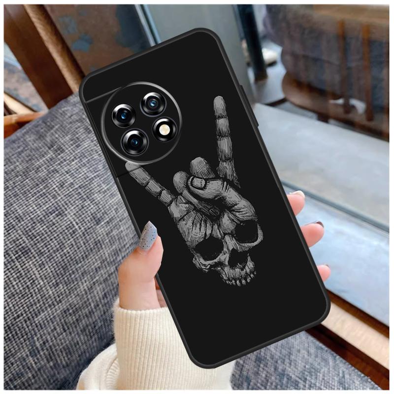 

Punk Rock Case For OnePlus 13T 8T 10T 9 10 Pro 15 13 12 11 13R 12R Nord CE 5 2 3 4 Lite N20 N30 Coque OnePlus 15