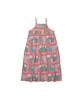 Goteu Vintage Graphic Camisole Dress - Pink