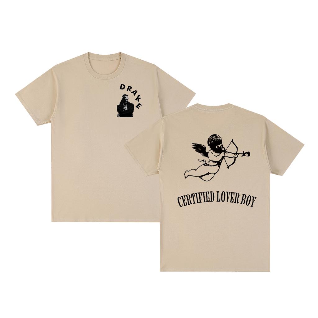 Drake Certified Lover Boy Album Vintage Tshirt Rapper Hip Hop Fashion Cotton Men T shirt New Tee Tshirt Womens Tops