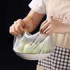 100 Stück Einweg-Lebensmittelabdeckung Lebensmittelqualität Frischhalte-Plastiktüten Gemüse-Obstschalen-Abdeckung Küchenaufbewahrungszubehör