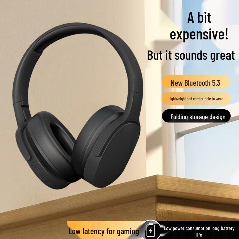 Heavy Bass Wireless Over-Ear Gaming Headphones P2961 with High Sound Quality for Mobile, Gaming & Music