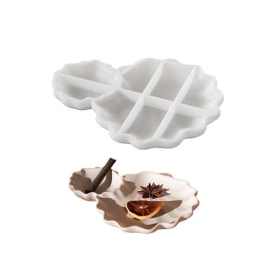 Stampi a Conchiglia Vassoio in Silicone per Colate in Resina Epossidica Lumaca di Mare Piatto Portagioie Portacandele Arte Artigianato Decorazione Casa