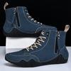 Men's Boots Casual High Top Shoes Work Fashion Formal Shoes for Autumn and Winter
