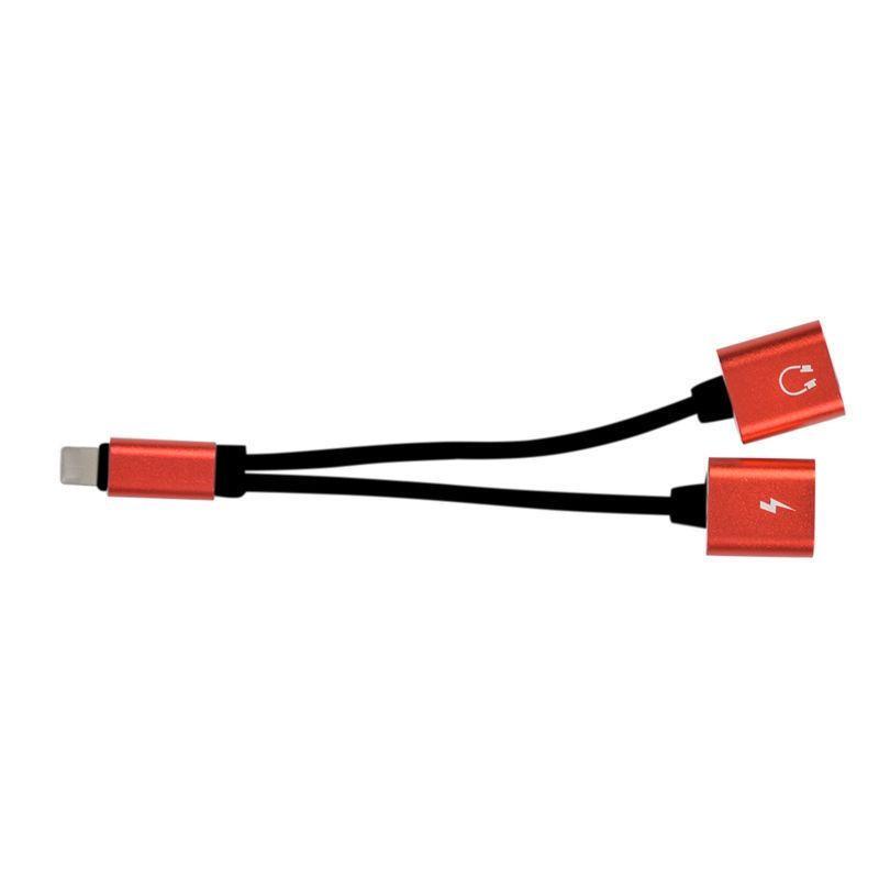 Lightnin Dual 2in1 Adaptateur Chargeur Audio Splitter Separateur Câble Iphone