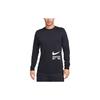 Nike Sportswear Swoosh By Nike Long Sleeve T Shirt Black FJ1120-010