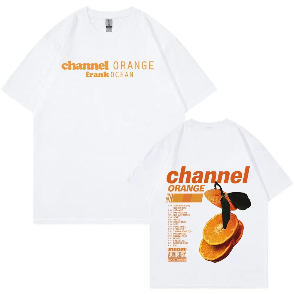 2026 Frank Channel Graphic T Shirt Album Fashion Hip Hop Rb Tshirts Unisexs Unisex Cotton Oversized Short Sleeve T Shirts