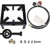 ZISIZ Outdoor Gas Stove and Grill with Stand