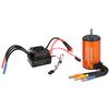 GoolRC Upgrade Wasserdichter 3660 3300KV Bürstenloser Motor mit 60A ESC Combo Set für 1/10 RC Car Truck