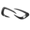 2 Pcs Front Fog Light Trim Cover Eyebrow Frame Bumper Spoiler Trim Replacement for     2020 to 2023