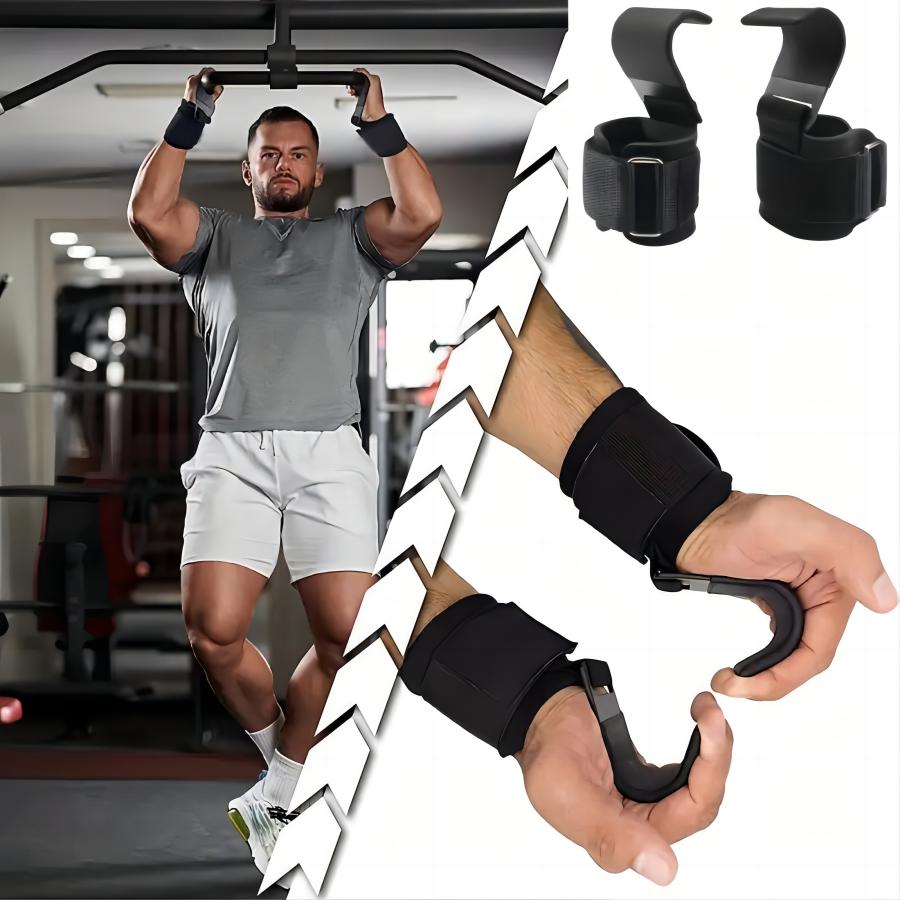 Rukavice na mrtvý tah Podložky na úchop Alternativa v posilovně Silový trénink Zápěstní háky Popruhy na zvedání závaží pro maximální podporu úchopu