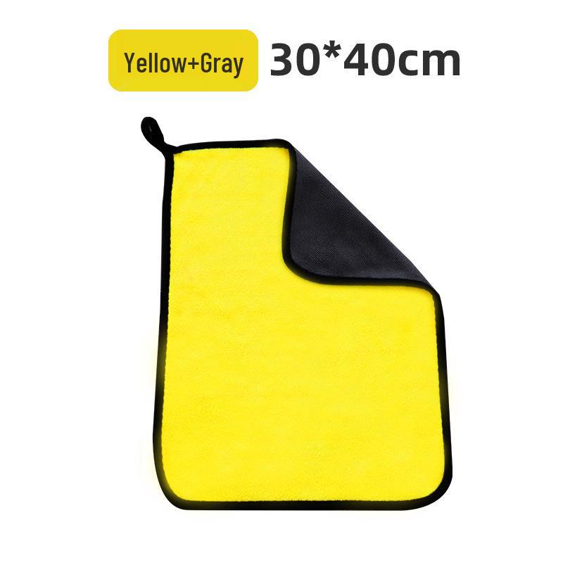 Non-Marking, Absorbent, Lint-Free Car Wash Towels - Thick, Large, and Durable Auto Cleaning Cloth Set