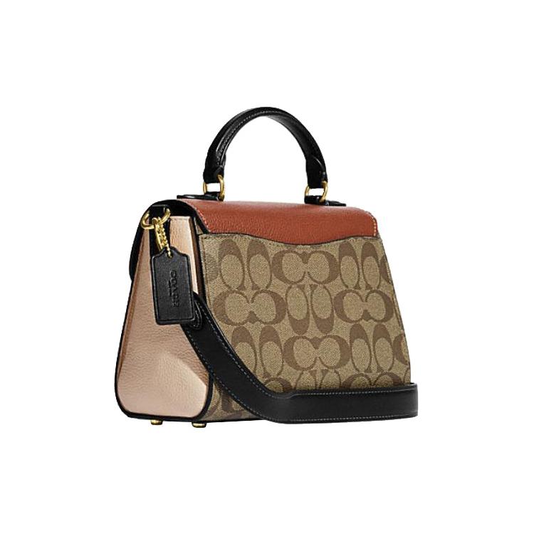 New COACH Morgan 21 Top Handle Satchel CE569-IME7V
