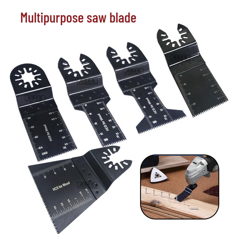 Universal Quick-Release Jigsaw Blade for Woodworking, Metal, and Kitchen/Bathroom Use