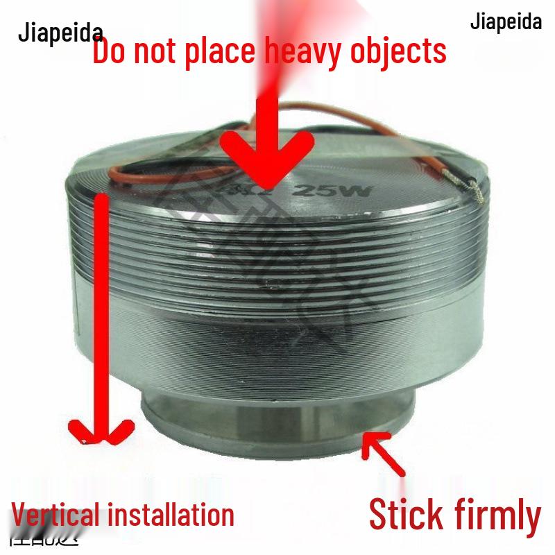 50mm Full-Range Resonance Vibration Speaker Unit, Strong Bass, 4/8 Ohm, 25W/20W