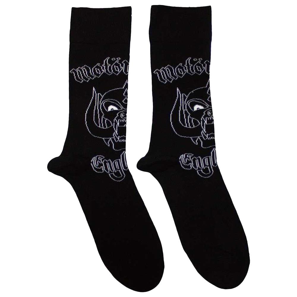 Motorhead Unisex Adult England Ankle Socks