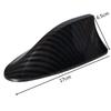 New Universal Carbon Fiber Look Car Roof Top Mount Shark Fin Aerial Antenna Toppers Auto Radio AM FM Antenna Signal Amplifie