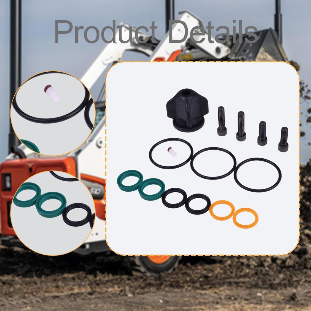 Hydraulic Control Valve Seal Kit Accessory, 6816250 Premium, Portable Practical Direct Replaces for