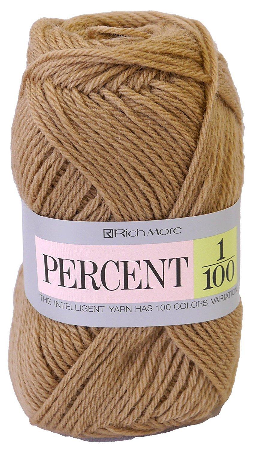 

Hamanaka Richmore Percent Yarn Medium Thick Brown 40g 120m 10 balls set 017 col.84 Approx.