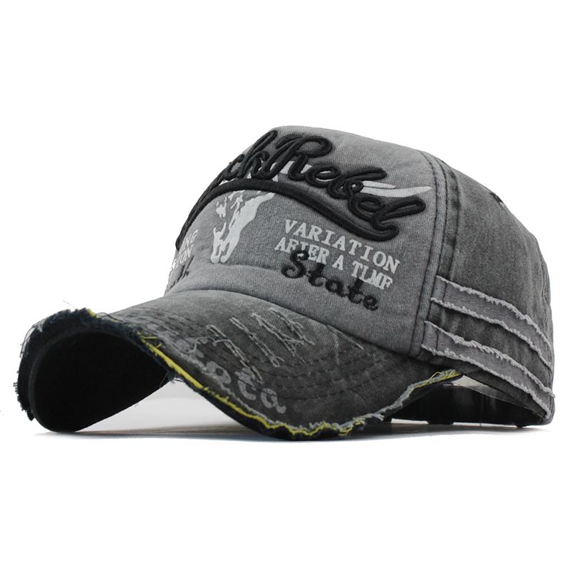 2023 News Fashion Outdoor Sports Cotton Baseball Cap Retro Embroidery Men's Cap Hip Hop Rebound Caps Snapback Hats