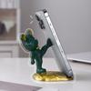 Violent Bear Decoration Creative Light Luxury Mobile Phone Holder Home Living Room Study Desktop Cute Lazy Bracket Decoration
