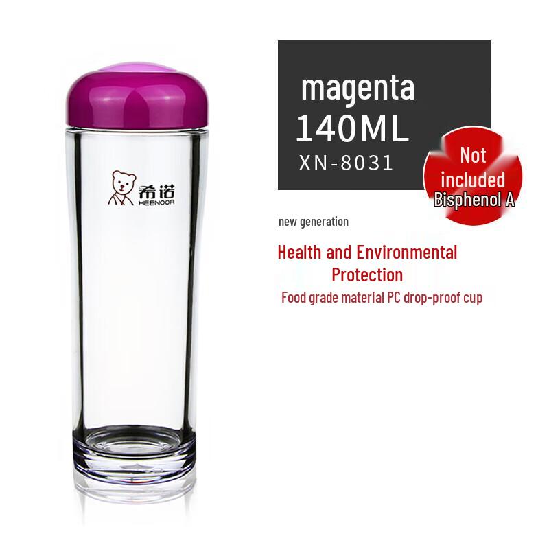 HEENOOR Portable Insulated Plastic Water Bottle