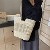 New Handwoven Bag Hollow Beach Bag Straw Bag Women's Handbag Women's Shoulder Large Capacity Tote Bag