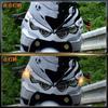 Ygmylandbb Motorcycle Turn Signals LED Turn Signals Motorcycle Turn Signals Direction Signals Smoke Lens Recessed Pack of 2