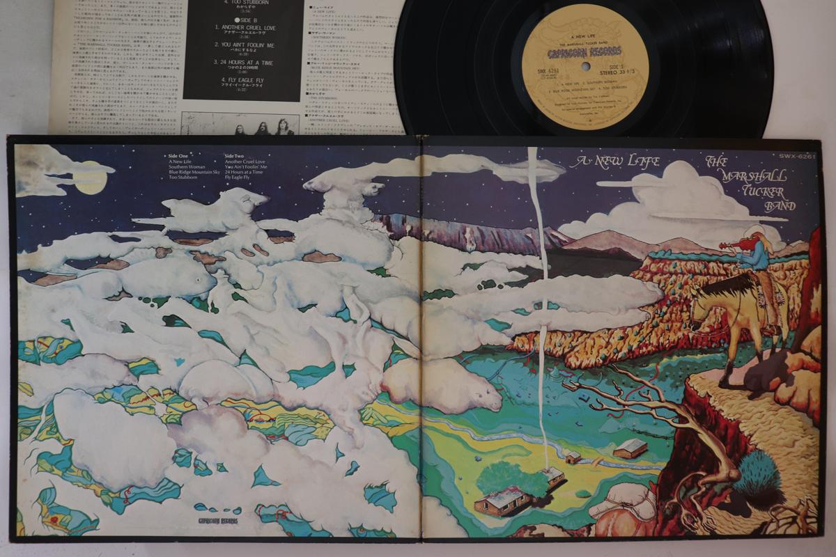 

LP Record MARSHALL TUCKER BAND A New Life SWX6261 CAPRICORN 1975 Japan Rock Used