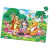 Tenyo Disney Winnie the Pooh Picnic Jigsaw Puzzle 96 Pieces 26x38cm Antibacterial Coating Kids Puzzle for Ages 5 and Up