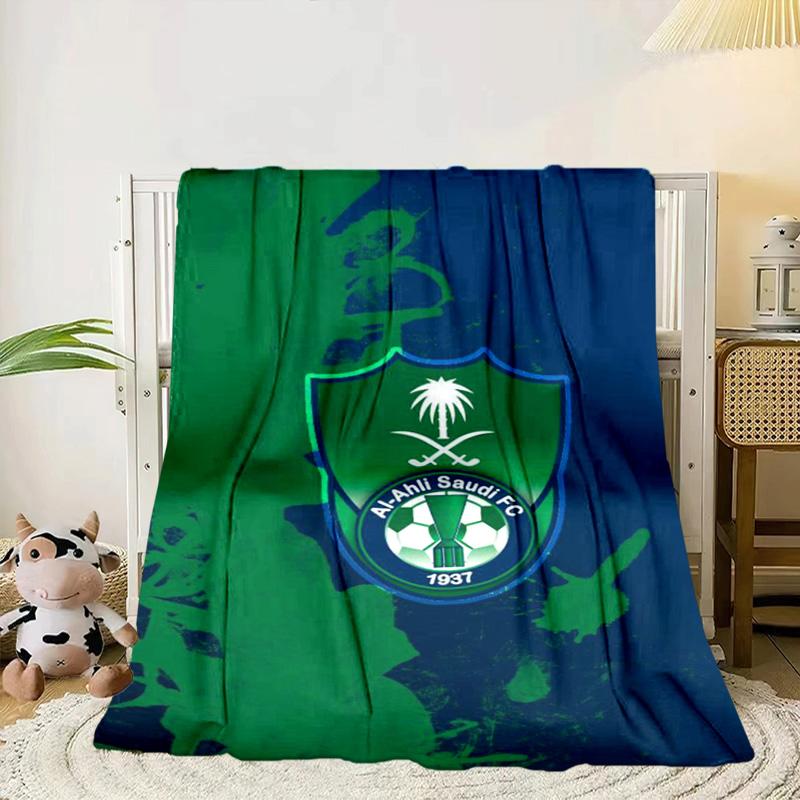 AS Saint-étienne Portable Blanket/Soft Blanket Bedding Blanket Suitable for Travel Camping Living Rooms Offices Sofas Fan Gifts