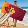 AS Roma Print Beach Towel, Large Soft Quick Dry Towel for Beach Camping Swimming