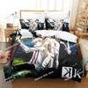 Anime K Project Mikoto Suoh No Blood! No Bone! No Ash! Bedding Set Duvet Cover Full Queen King Size Pillowcase Printed Bed Set