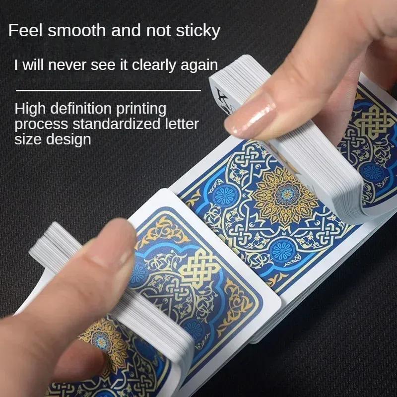 Waterproof PVC Playing Cards Plastic Durable Poker Card Games Playing Card Board Game for Party Family Gatherings Adults Gift