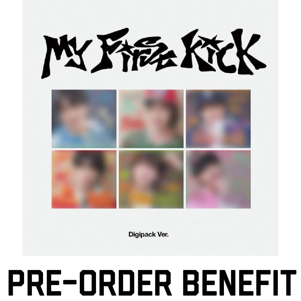 Pre-order KickFlip The 4th Mini Album My First Kick Digipack Ver. & SHOP POB