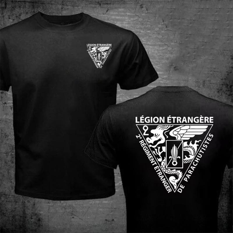 

Новая футболка Армии Специального назначения Французского Иностранного Легиона Мировой войны Мужская Homme Camisetas Мужская Хлопковая Повседневная с Коротким Рукавом L