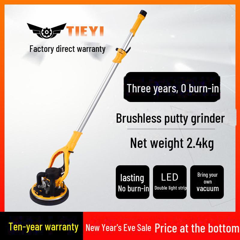 Hengpeng Long-Pole Handheld Brushless Wall Sander and Polisher