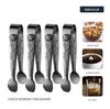 4PCS Ice Cube Clips Stainless Steel Lump Sugar Tongs Home BBQ Food Clip Party Bread Dessert Ice Clamp Bar Kitchen Serving Tools
