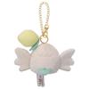 Takara Tomy Arts Pokémon PokéPiece Plush Mascot with Chain (Colorful Ver.) Rowlet Plush Toy, Approx. 16cm Wide