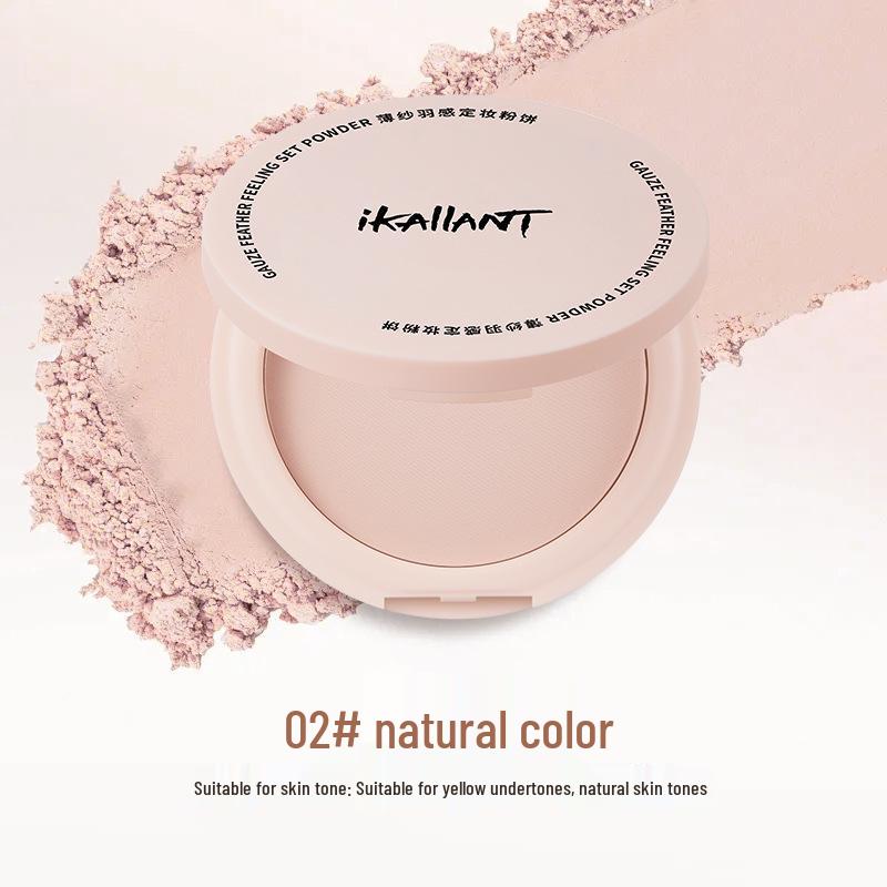 Kalan Dai Feather-Light Matte Setting Powder Foundation - Long-Lasting Brightening Soft-Focus Makeup for a Flawless Base
