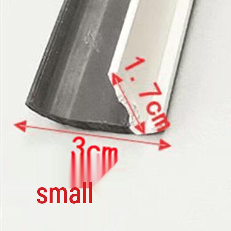T-shaped Electric Tricycle and Car Door Seal Strip Small T-shaped Seal Strip 1m (Includes Screws)