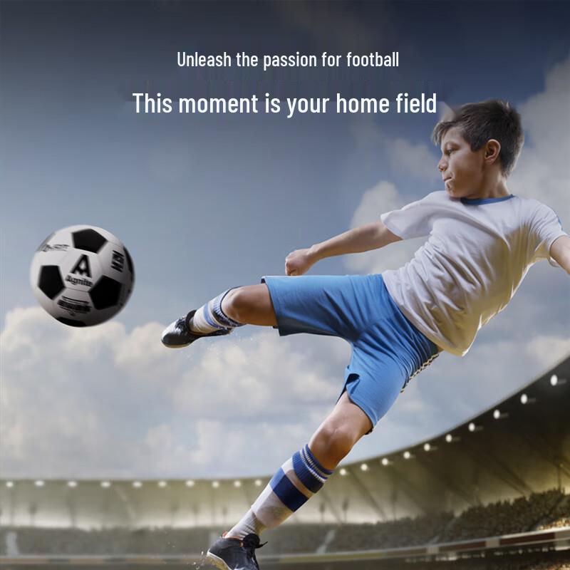 Agnite Size 4 PVC Machine-Stitched Football