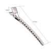 10Pcs/Set Silver Professional Prong Alligator Hair Clips Duck Mouth Hairdressing Metal