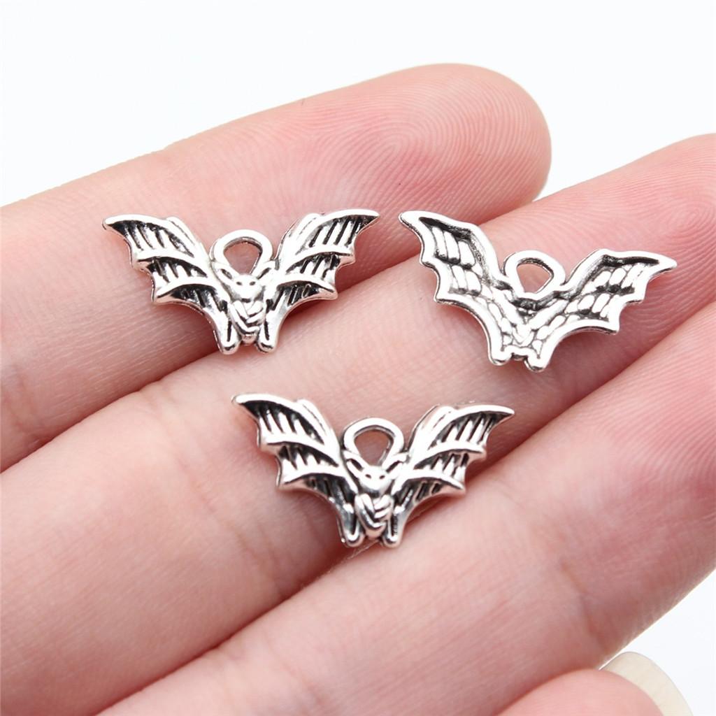 Charms Spider Halloween Bat Pendants Kids' Jewelry Materials QC119
